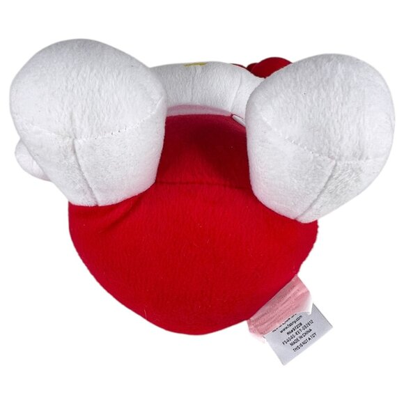2012 Hello Kitty Sanrio Plush 12 1/2” Red Dress & Bow Pink Shirt Stuffed Animal - Picture 7 of 8